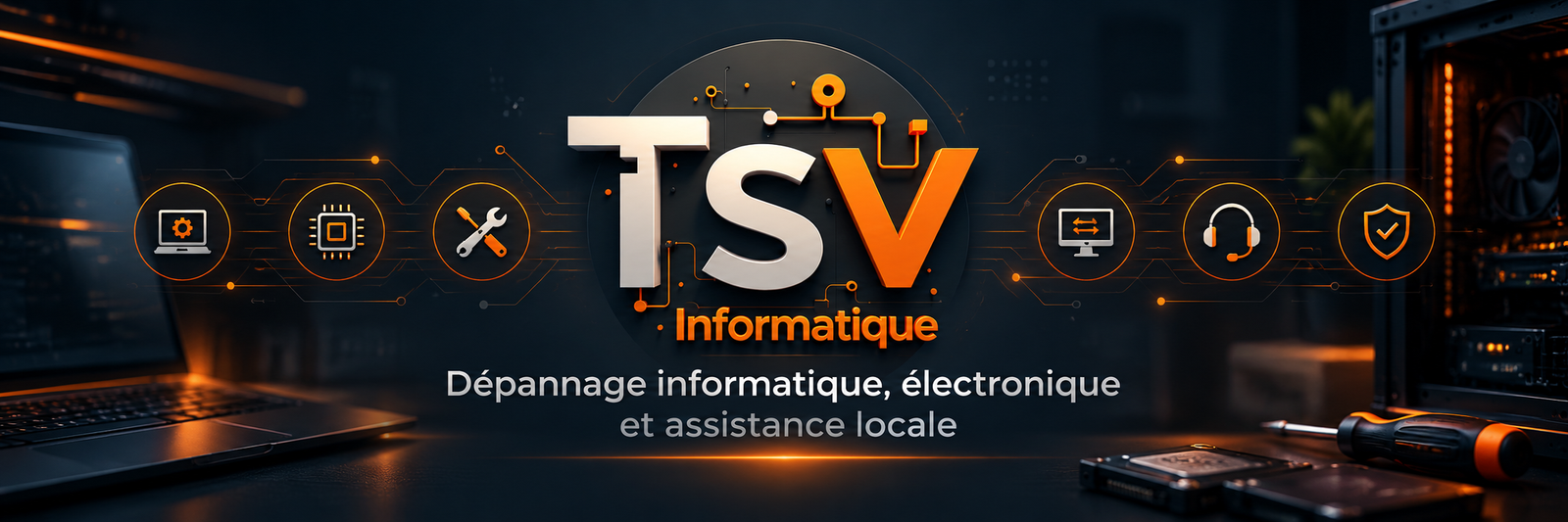 TSV Informatique — dépannage informatique, électronique et assistance locale