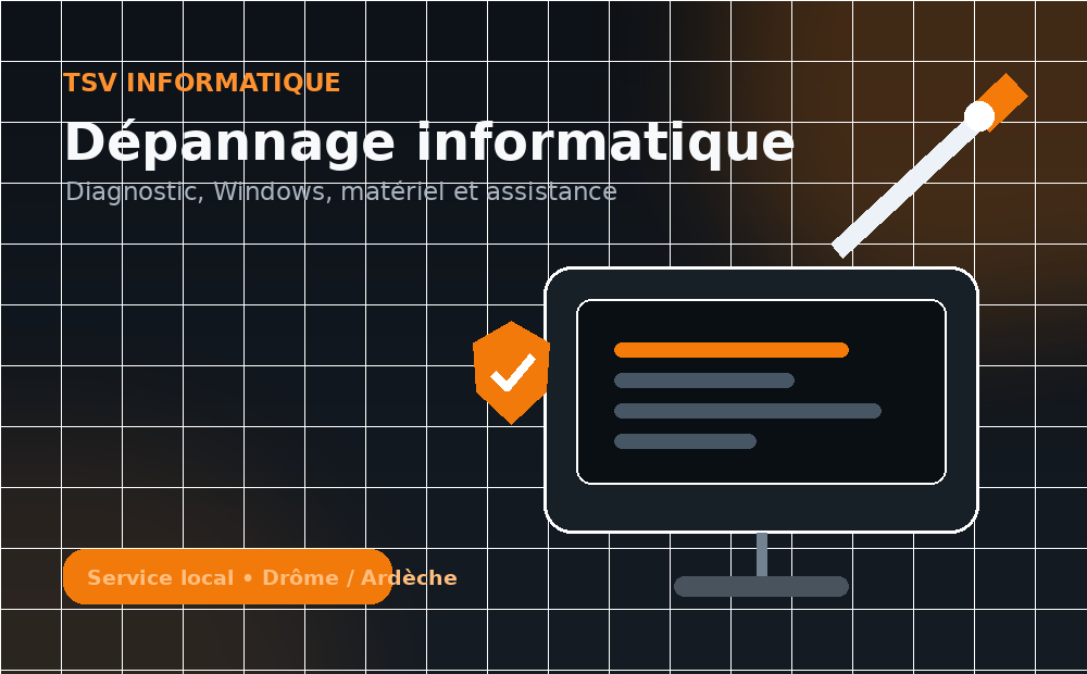 Dépannage informatique TSV Informatique