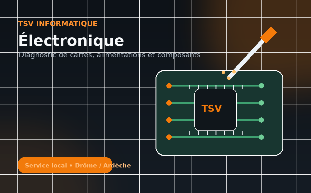 Réparation électronique TSV Informatique